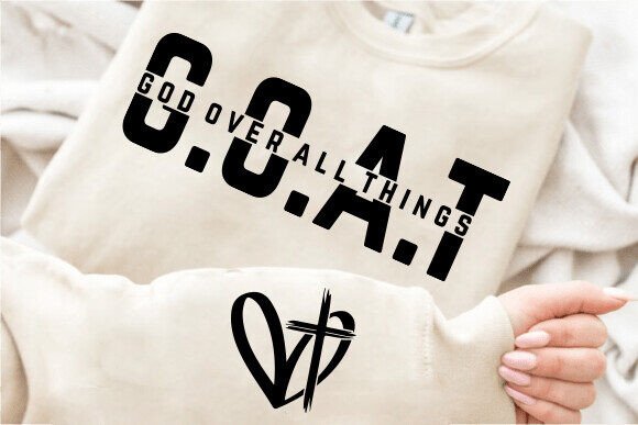 Christian Sleeve Shirt Design, Faith Svg T-Shirt Designs