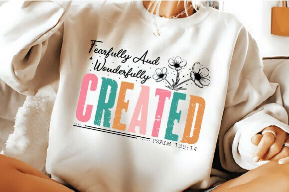 Christian SVG, Floral PNG, Bible Verse