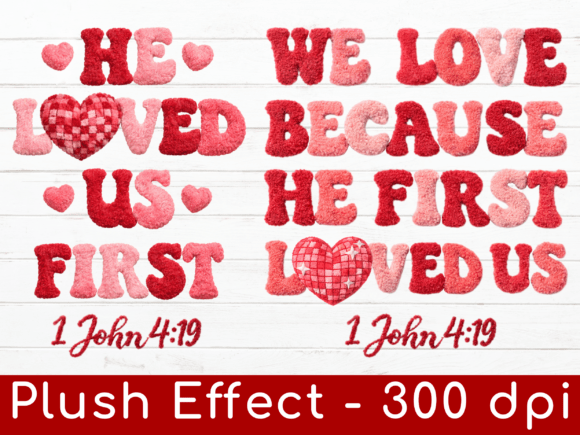 He Loved Us First Valentine's Day Jesus T-Shirt Designs