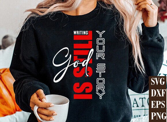 Trust God Svg for T-Shirt Designs