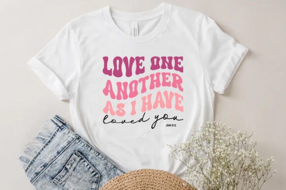 Valentines Christian Love Quote SVG PNG for T-Shirt Designs