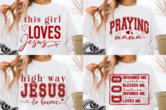 Valentines Day Bundle SVG, Christian PNG