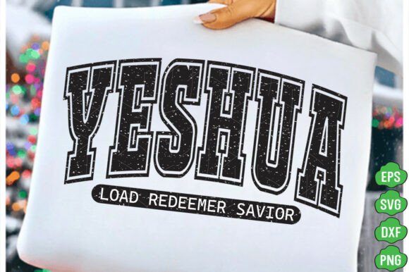 Vintage Yeshua SVG PNG, Jesus, Christian T-Shirt Designs